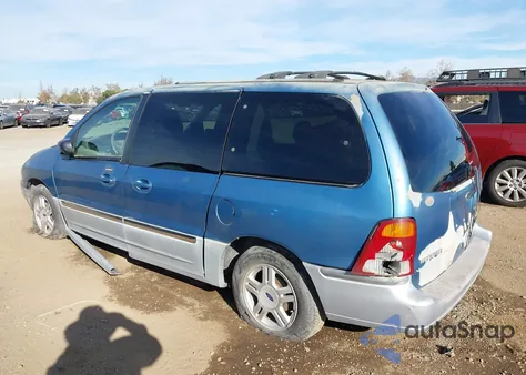 2001 Ford Windstar Sel из США, поврежденный, VIN 2FMZA53491BA93192